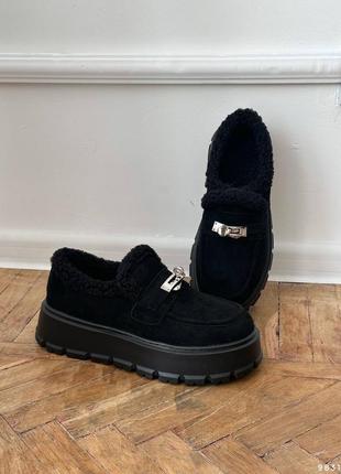 Утеплені лофери 😍