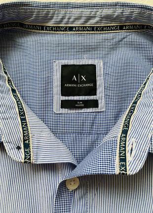 Armani exchange артикул: 6zzc30 znqbz чоловіча сорочка рубашка з довгим рукавом lка6 фото