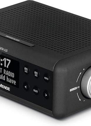 Цифровое радио+будильник nordmende transita 115 -dab+/fm радио с двойным будильником,