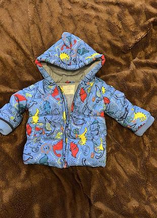 Курточка для мальчика. фирма george. осень- теплая зима. 68-74 размер