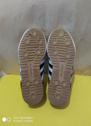 Кожаные кроссовки adidas samba5 фото