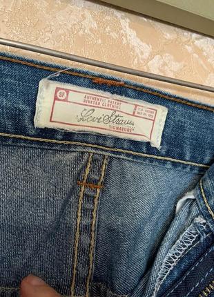 Крутые, фирменные, высокая посадка, джинсы- levis- утенство на возрасте!4 фото