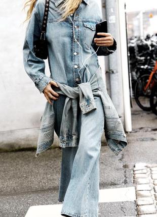 Джинсовый  комбез от zara