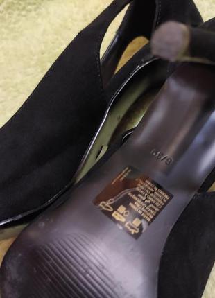Женские туфли лодочки модельные на высоком каблуке р.396 фото