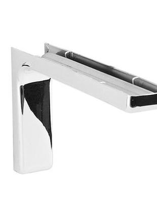 Кутик монтажний з накладкою l-240мм хром дс