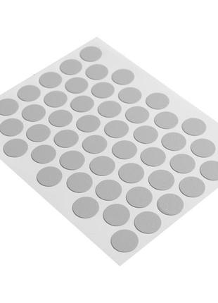 Заглушка самоклеющаяся на конфирмат серая галька u201