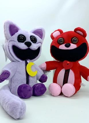 Набір м'яких іграшок поппі плейтайм «усміхнені звірі» 2 персонажі 8773452-61-1