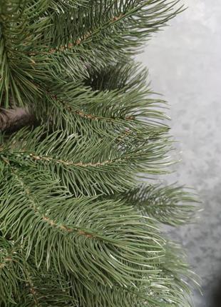 Сосна искусственная литая зеленая 1,5м 150см новогодняя праздничная