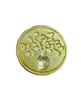 Штамп для сургучной печати. печать для сургуча ваза с цветами 25 мм