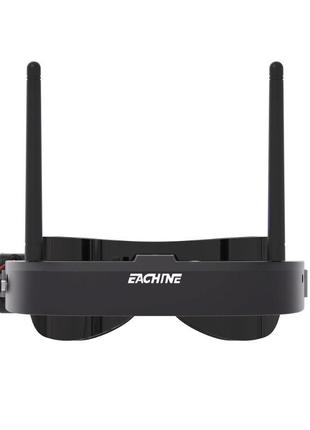 Eachine ev100  black 720*540 5.8g 72ch fpv очки с двумя антеннами  вентилятор  держатель  батареи 18650