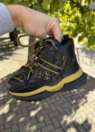 Деми ботинки на флисе/осенние ботиночки