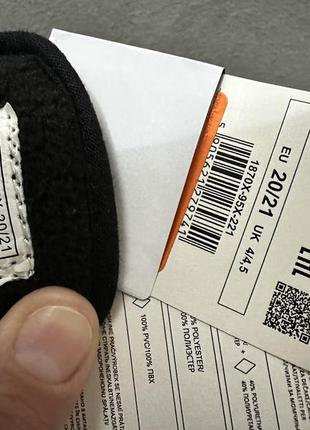 Зимойві дитячі 20 ботаніки сапожки дутики з утеплювачем на хлопчика чорні reserved нові7 фото