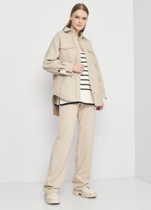 Рубашка теплая пальто от stradivarius