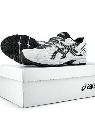 Чоловічі кросівки asics gel-kahana 8 легкі білі спортивні кросівки на літо асикс гель-кахана