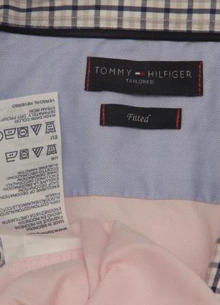 Tommy hilfiger рр l рубашка из хлопка6 фото