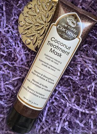 Кокосовая лечебная маска one 'n only: coconut treatment mask