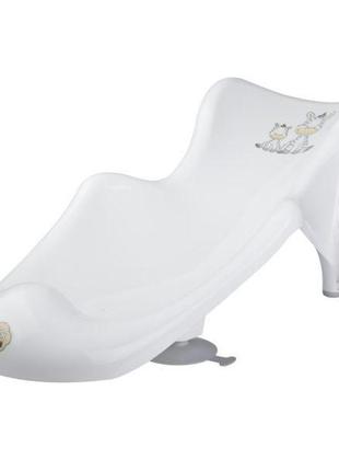 Гірка для купання maltex zebra 6609 white, білий