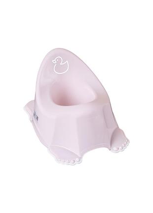 Горщик tega po-070 качечка музичний антикол po-070-130, light pink, світло-рожевий