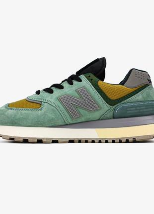 New balance 574 legacy stone island "light green"