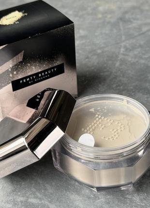 Рассыпчатая пудра fenty beauty ❤️відтінок butter❤️ by rihanna pro filt’r 29г