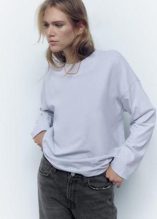 Лонгслів кофта водолазка zara s - m