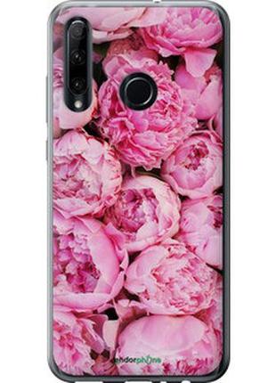 Чехол на huawei honor 10i пионы v3 "2739u-1673-10746"
