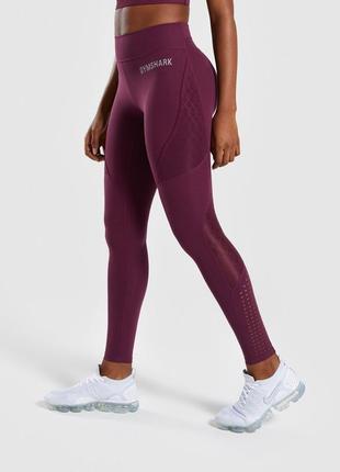 Лосины леггинсы с геосеткой gymshark geo mesh