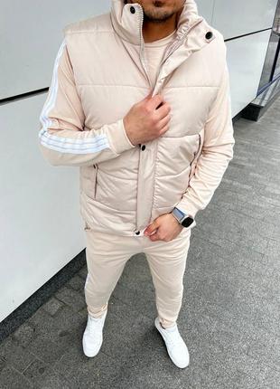 Мужской костюм тройка ( костюм+жилетка)