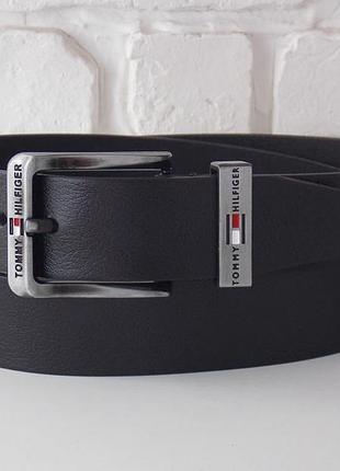 Мужской кожаный ремень tommy hilfiger + коробка