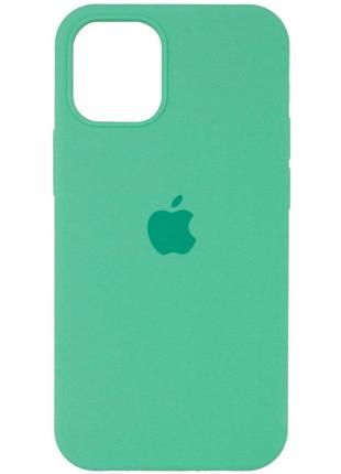Чохол для смартфона silicone full case aa open cam for apple iphone 15 pro 30,spearmint