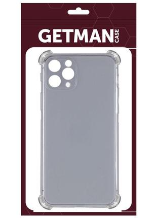 Tpu чохол getman ease logo посилені кути full camera для apple iphone 13 pro (6.1") 2
