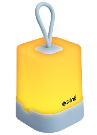 Ліхтар акумуляторний s-link sl-f141 1w led 1200 mah rechargeable touch on/off