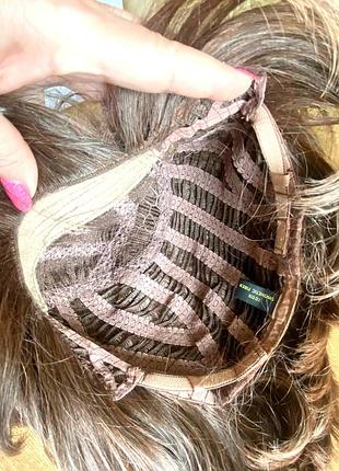 Перука попелястий-каре с челкой /корея/.