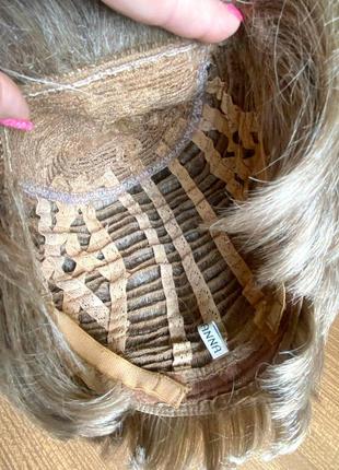 Перука попелястий-каре с челкой /корея/.