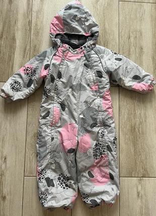 Зимний комбинезон для девочки huppa, 98 см