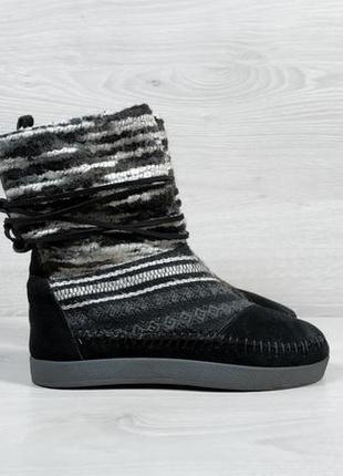 Утепленные женские ботинки toms оригинал, размер 35