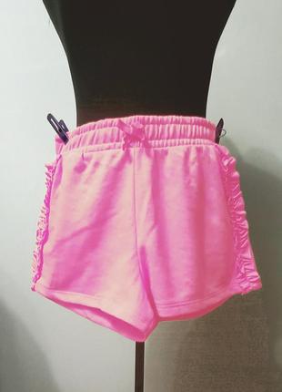 Шорты на девочек 10-12 лет с рюшами  разм   42