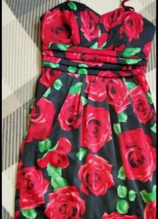 Платье красивое роза