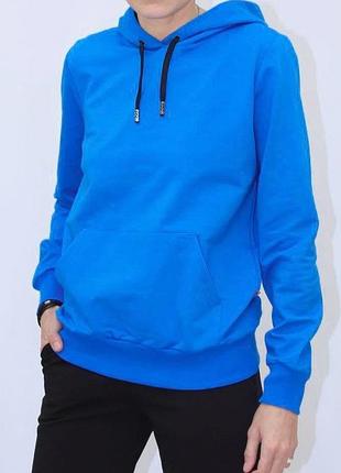 Базове жіноче худі, синє, l