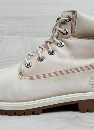 Утепленные нубуковые женские ботинки timberland оригинал, размер 39.5