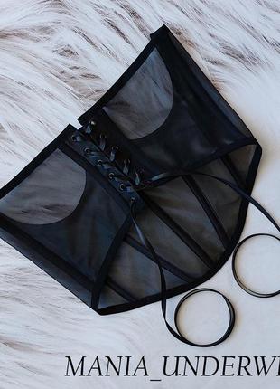 Стильний підгрудний корсет від mania_underwear