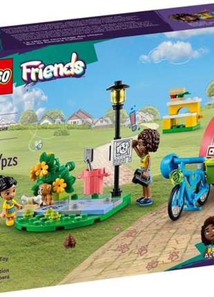 Конструктор lego friends велосипед для спасения собак 125 деталей (41738)