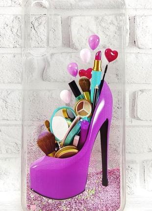 Чохол fluid glitter для samsung galaxy a50s бампер glamur