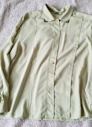 Жіноча блузка оливкова