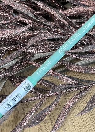 Оригінал catrice kohl kajal waterproof eye pencil водостійкий олівець для очей 140 frosty mint