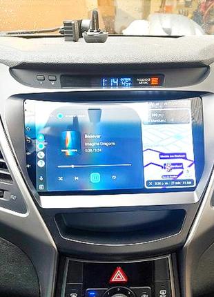 Магнитола teyes cc3l hyundai elantra 2011-2015, 4/32, 8 ядер, carplay, слот под сим-карту + рамка!2 фото