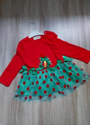 Новогодняя туника с елкой!!
4-6 лет..
