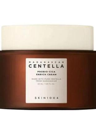 Увлажняющий крем с центеллой и пробиотиками skin1004 madagascar centella probio-cica enrich cream