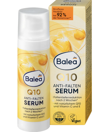 Сыворотка для лица q10 против морщин balea serum q10 anti-falten, 30 ml