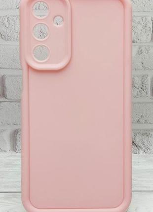 Чохол shock case для samsung galaxy a24 / a245 бампер силіконовий цвіт рожева пудра